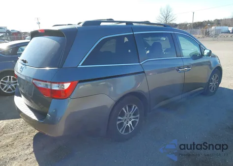 2012 Honda Odyssey Ex-L z USA, uszkodzony, nr VIN 5FNRL5H64CB067436